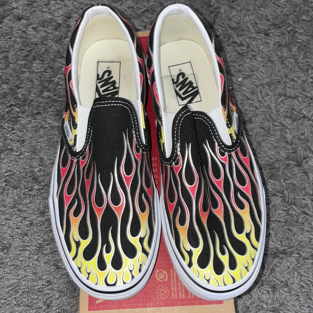 Fire Vans Slip-Ons Women’s 9.5